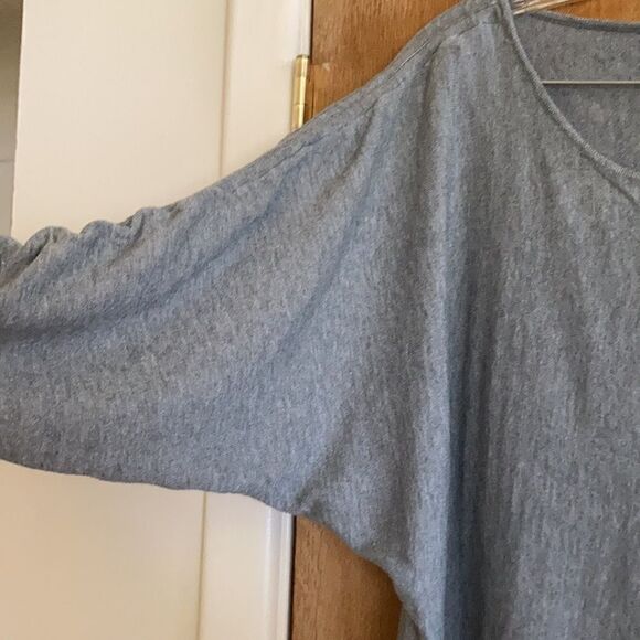 Max Studio Scrunch Sleeve Crew Neck - Picture 10 of 12